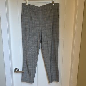 Babaton Black and White Checkered Pants